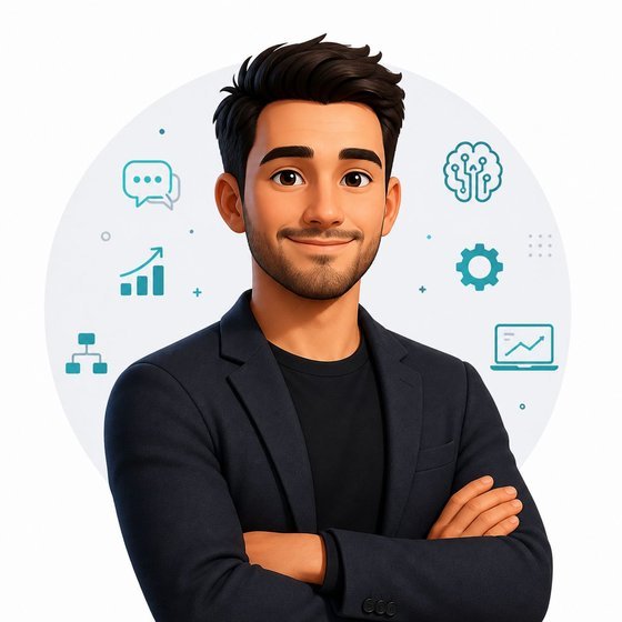 Ilustración de Marcelo, fundador de Umarti Digital